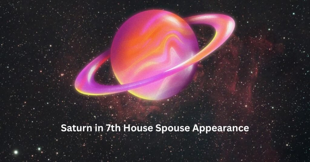 Saturn in 7th House Spouse Appearance